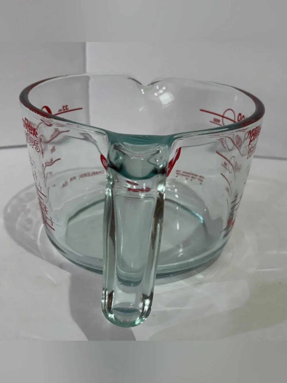 100 Years Commemorative Pyrex Clear Glass 4 Cup Measuring Bowl